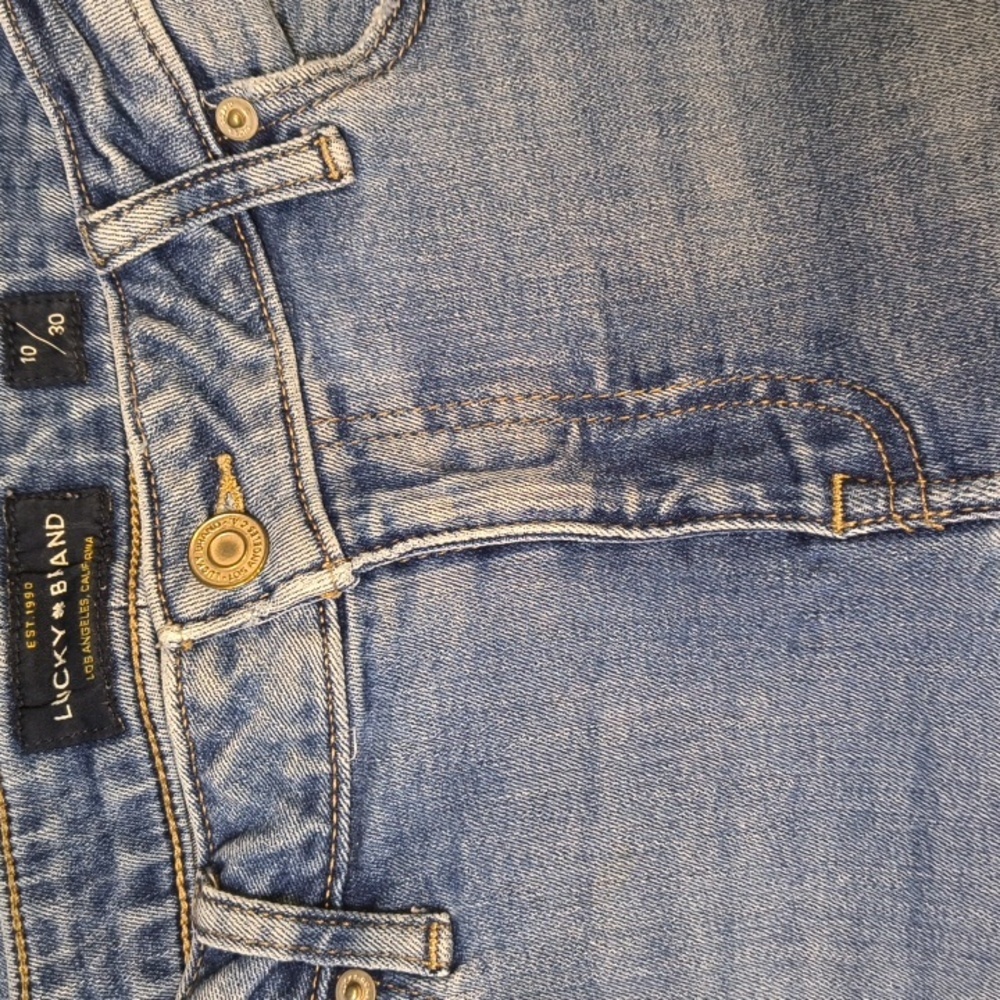 sac906🍀Low Rise Lolita Super Skinny w/25" Inseam Lucky Brand Denim Jeans - Picture 3 of 8